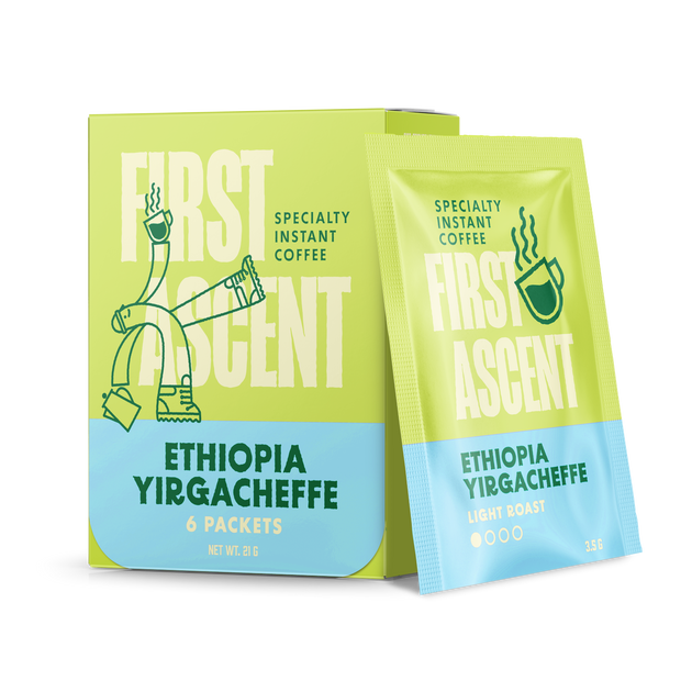 Handcrafted SingleServe Instant Coffee Packets FIRST ASCENT