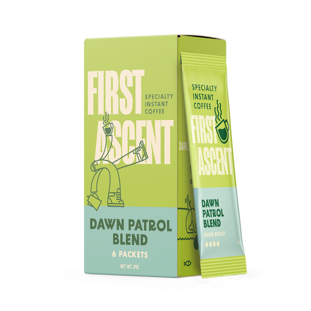 Handcrafted SingleServe Instant Coffee Packets FIRST ASCENT