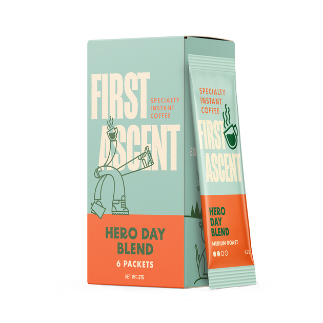 Handcrafted Single-Serve Instant Coffee Packets | FIRST ASCENT